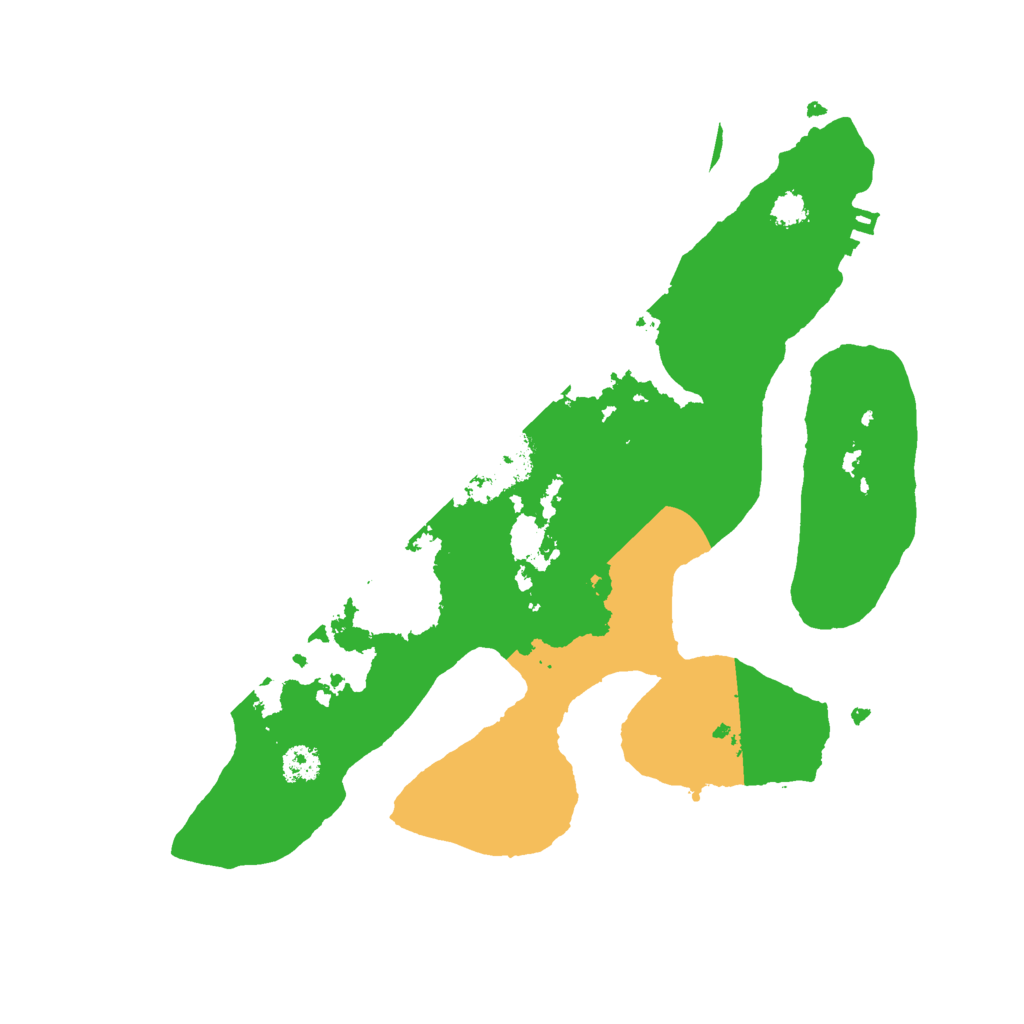 Biome Rust Map: Procedural Map, Size: 2750, Seed: 1436518442