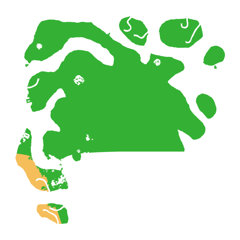 Biome Rust Map: Procedural Map, Size: 3700, Seed: 1902662397