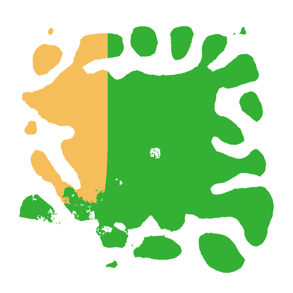 Biome Rust Map: Barren, Size: 4000, Seed: 1210917645