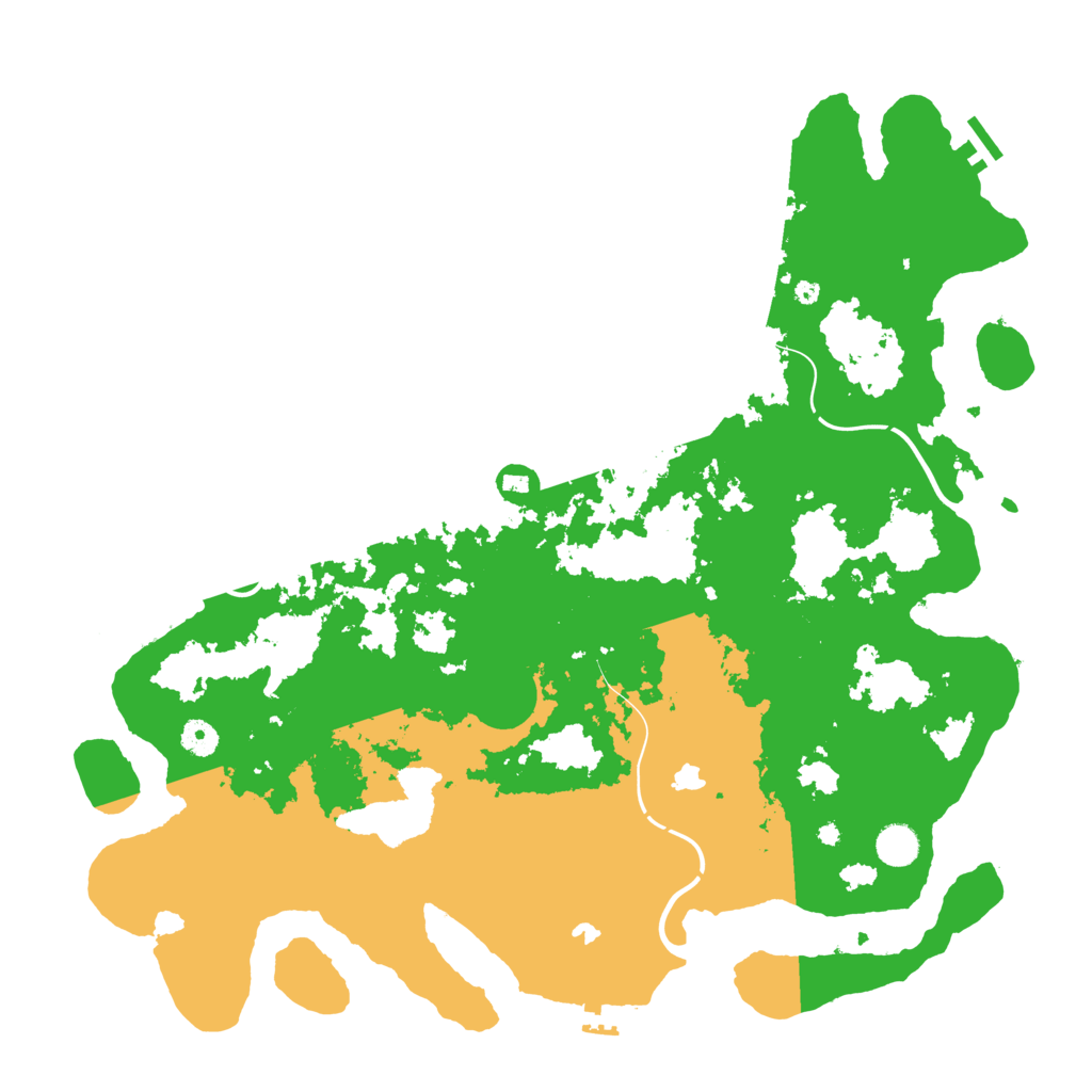 Biome Rust Map: Procedural Map, Size: 4500, Seed: 1956786237