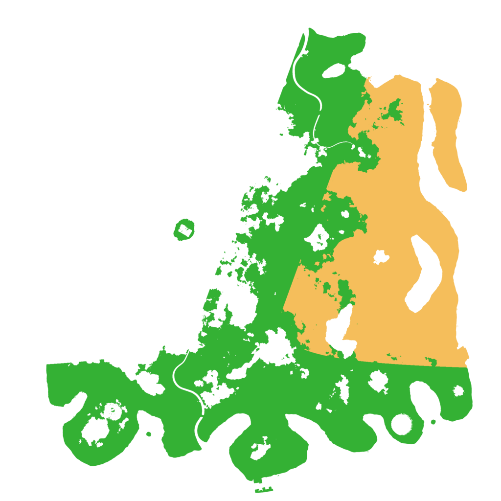 Biome Rust Map: Procedural Map, Size: 4250, Seed: 372678