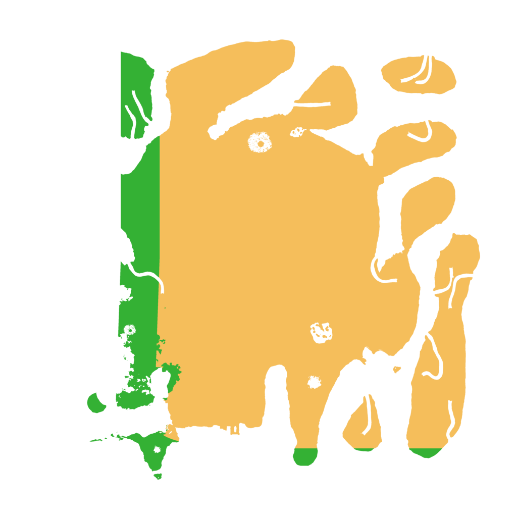 Biome Rust Map: Procedural Map, Size: 3500, Seed: 2083933409