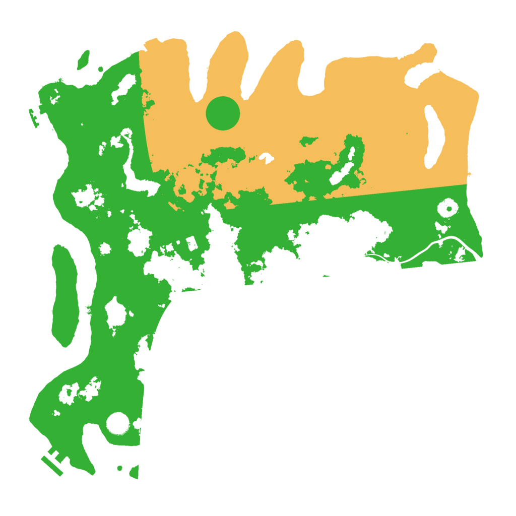 Biome Rust Map: Procedural Map, Size: 4000, Seed: 12431344