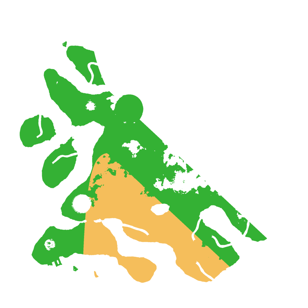 Biome Rust Map: Procedural Map, Size: 3000, Seed: 10112000