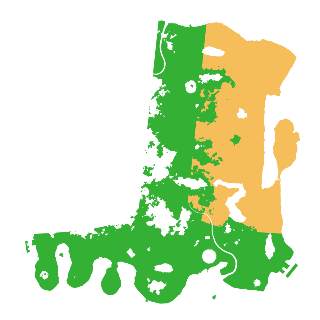 Biome Rust Map: Procedural Map, Size: 4000, Seed: 6512848
