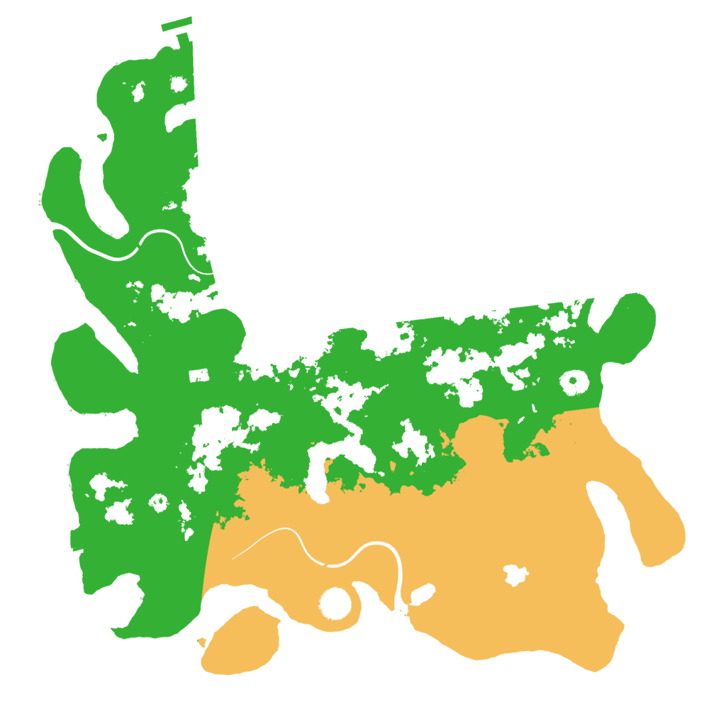 Biome Rust Map: Procedural Map, Size: 4000, Seed: 448983