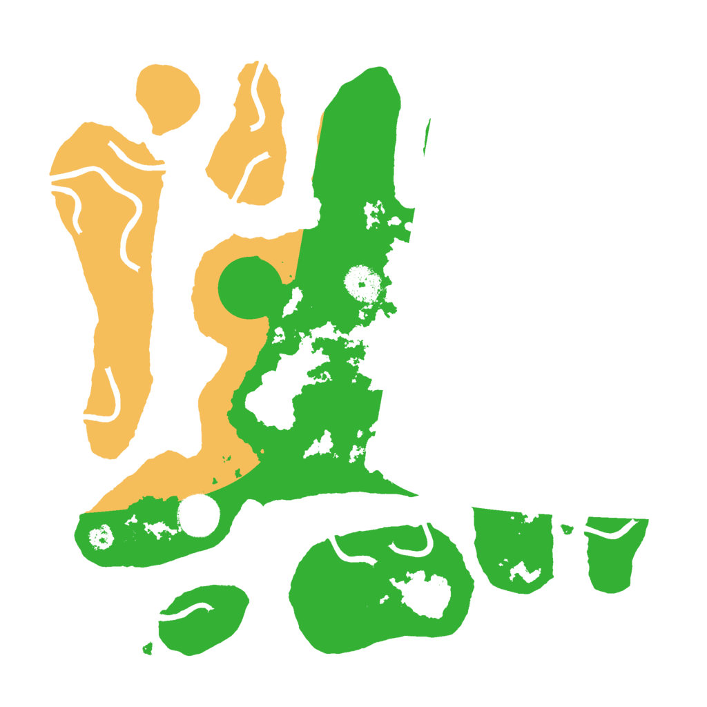 Biome Rust Map: Procedural Map, Size: 3000, Seed: 1818105517