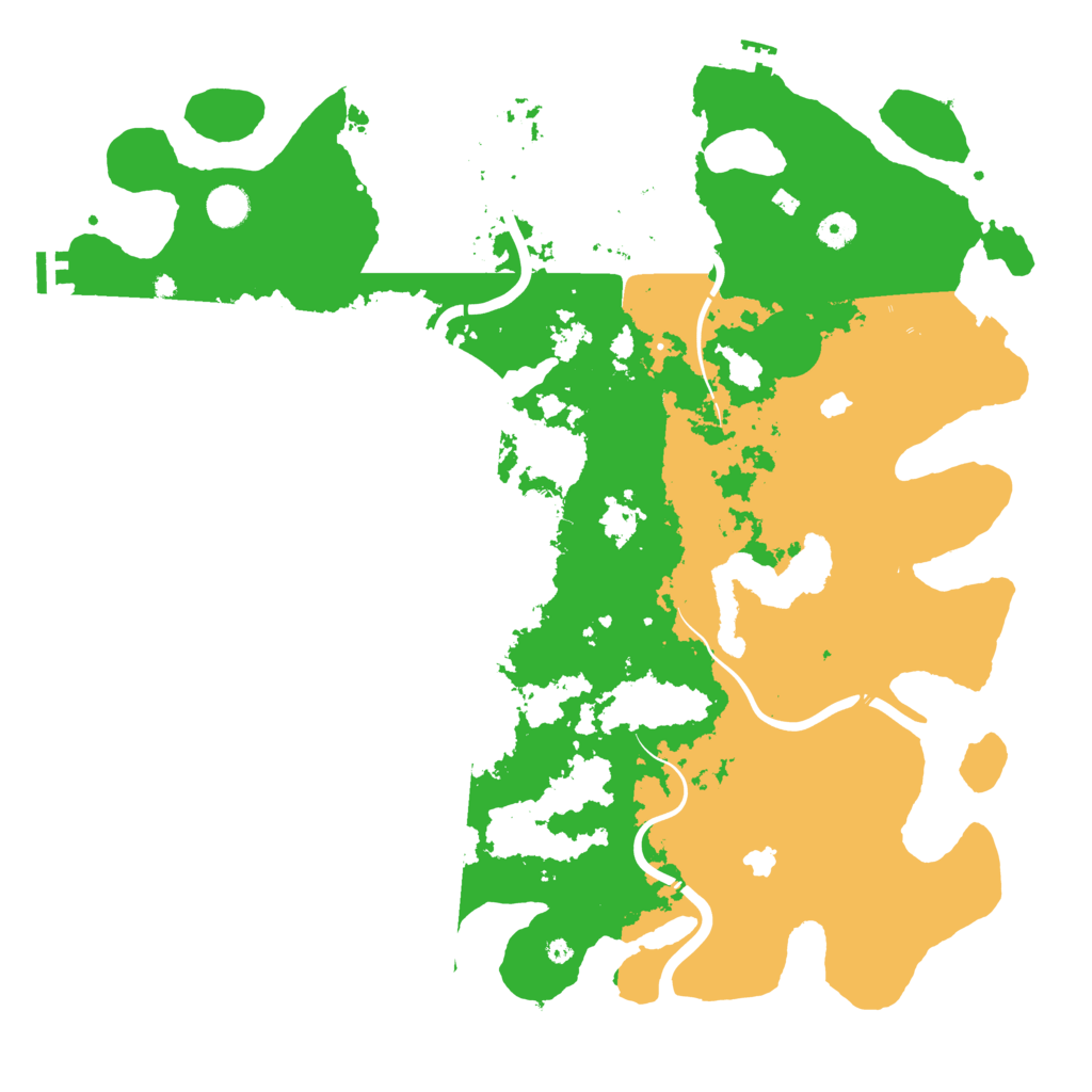 Biome Rust Map: Procedural Map, Size: 4500, Seed: 11308