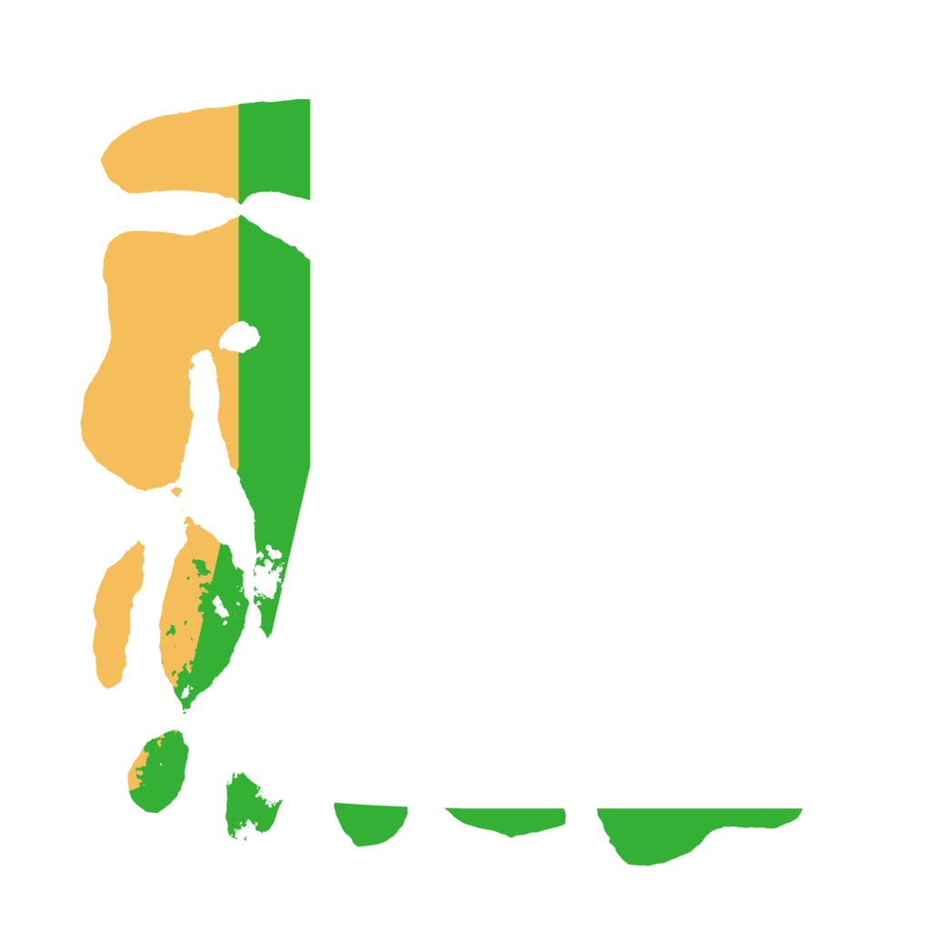 Biome Rust Map: Barren, Size: 3500, Seed: 1837589665