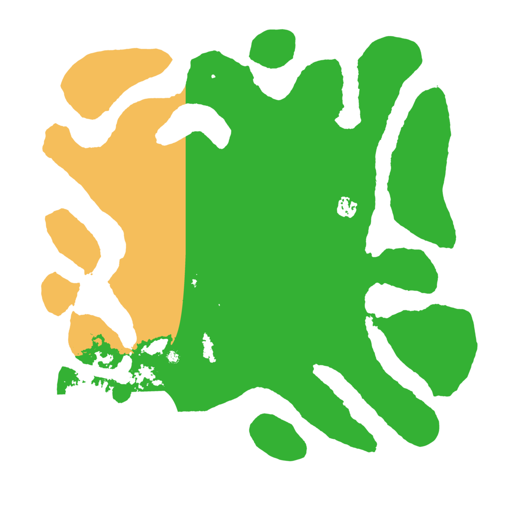 Biome Rust Map: Barren, Size: 3750, Seed: 7688999