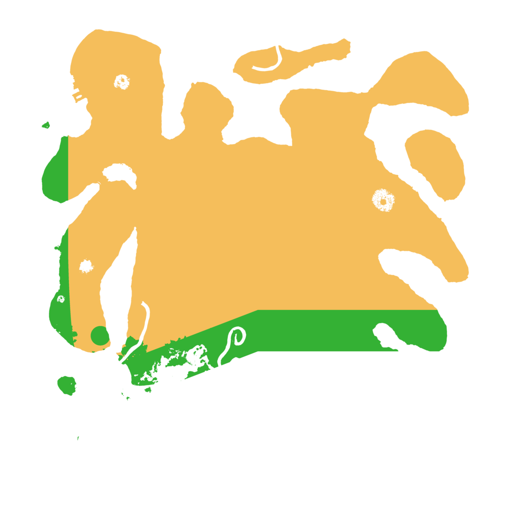 Biome Rust Map: Procedural Map, Size: 3500, Seed: 10182016