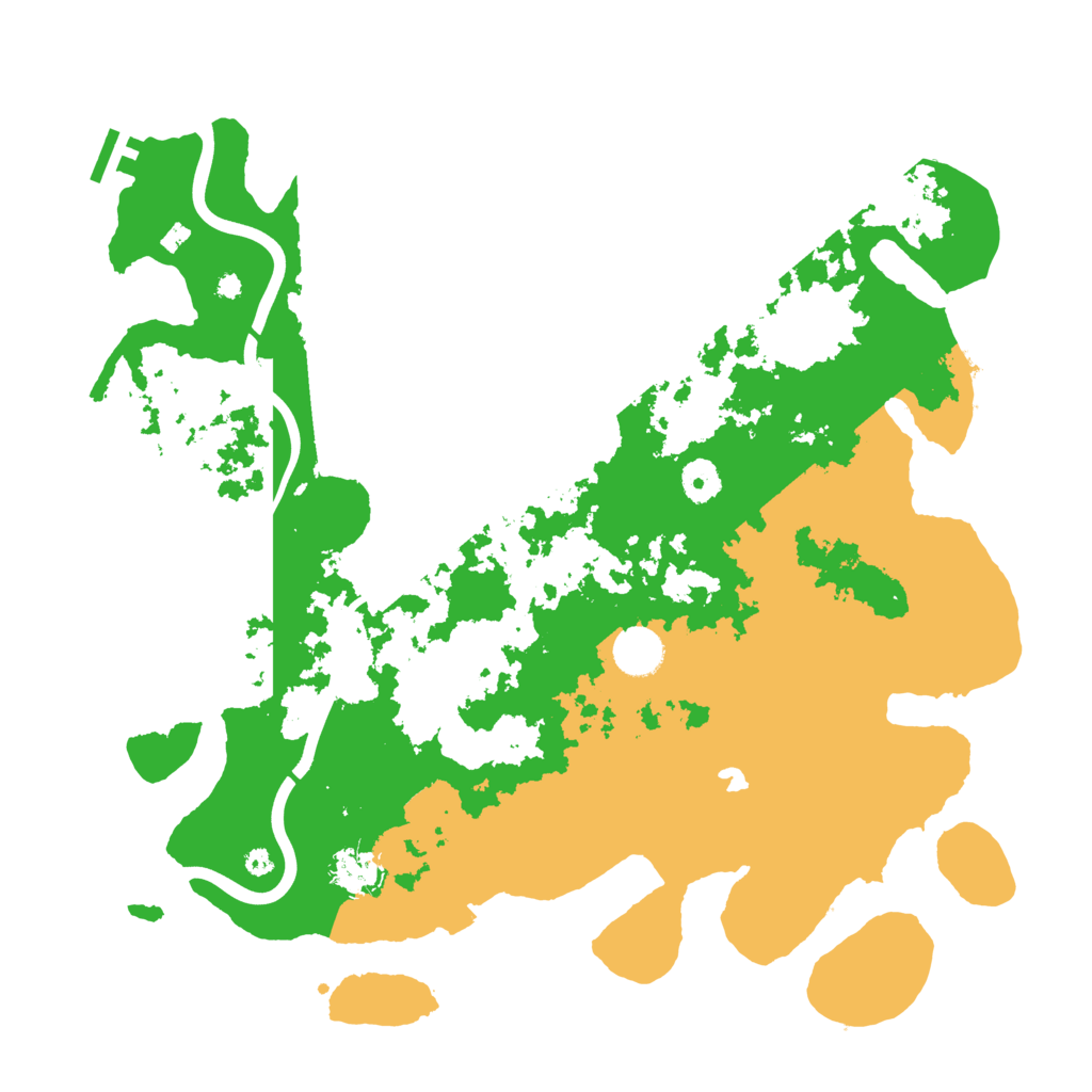 Biome Rust Map: Procedural Map, Size: 4000, Seed: 62243
