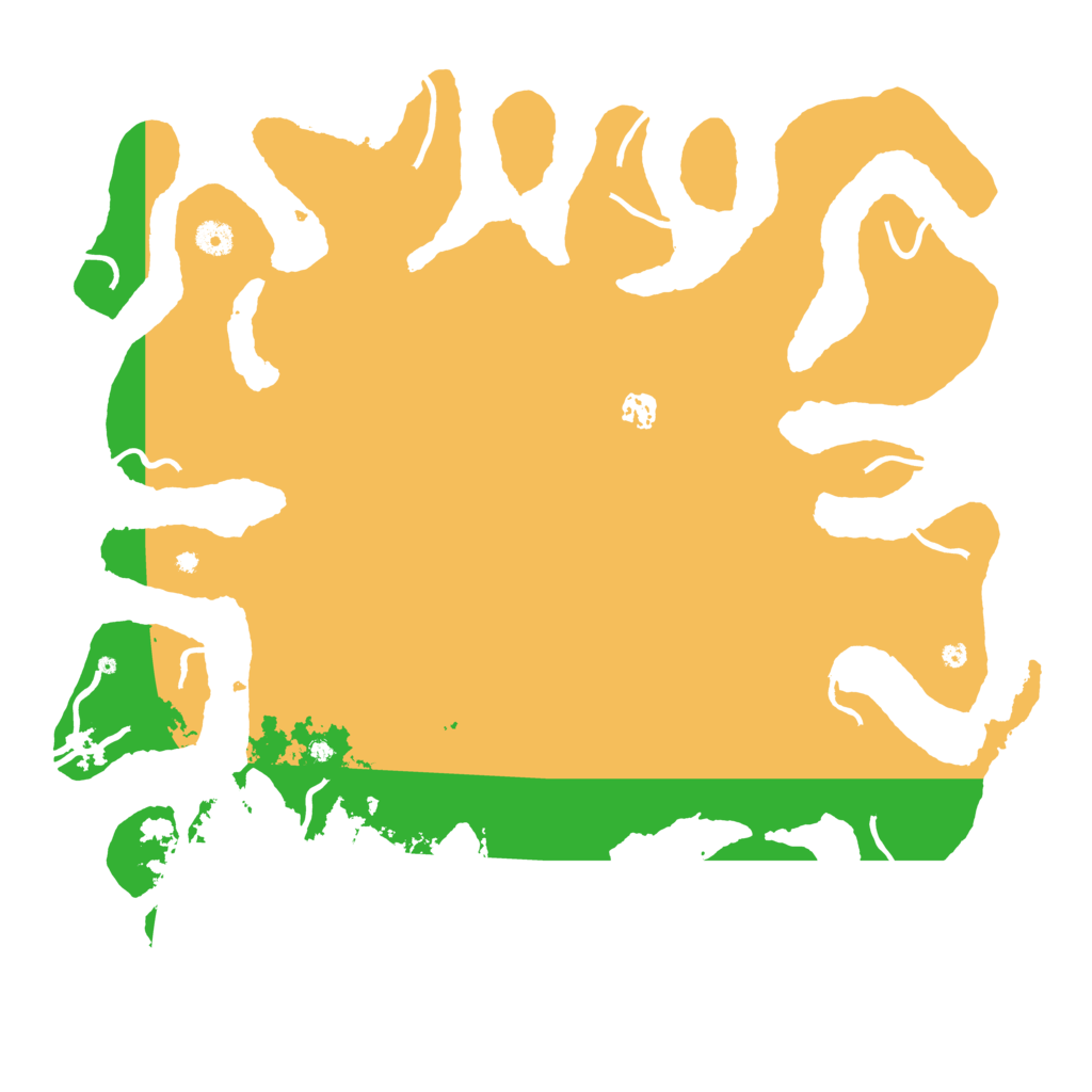 Biome Rust Map: Procedural Map, Size: 4500, Seed: 5193