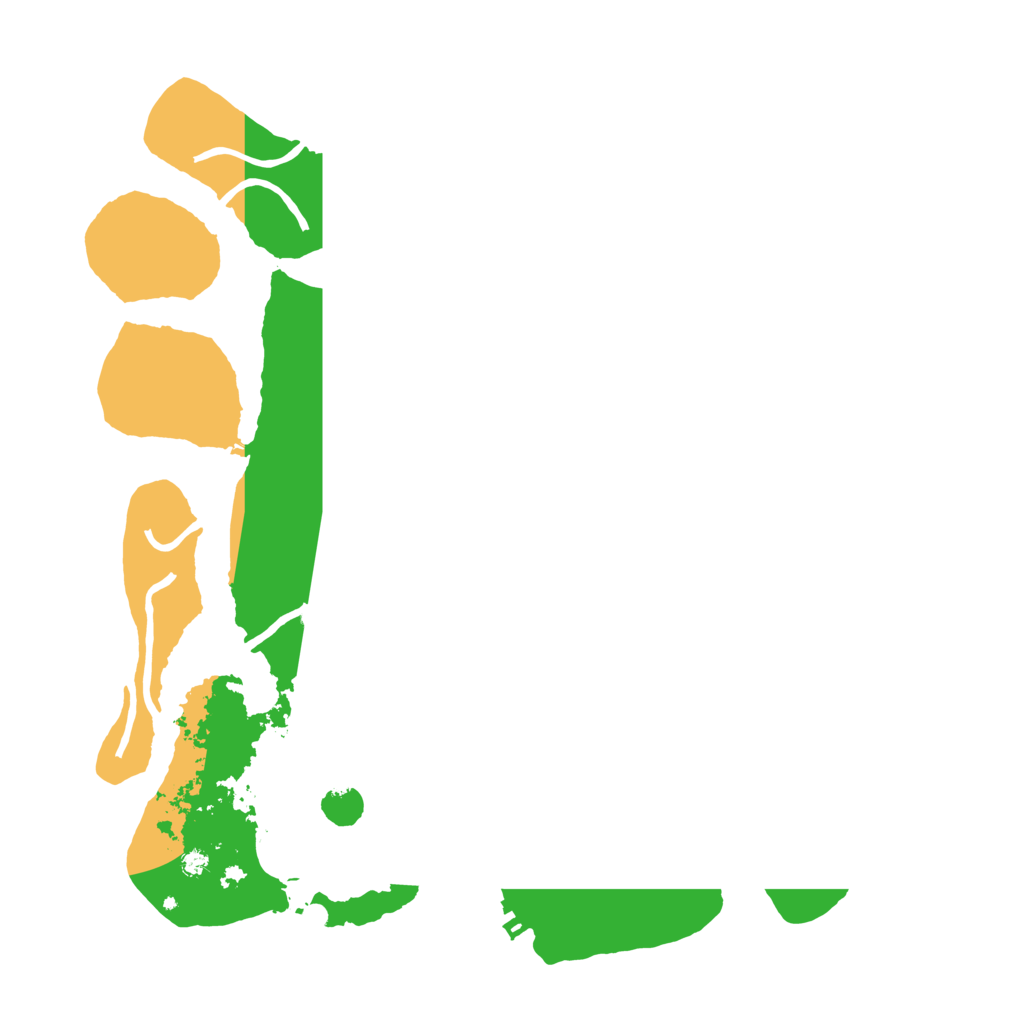 Biome Rust Map: Procedural Map, Size: 3500, Seed: 337815