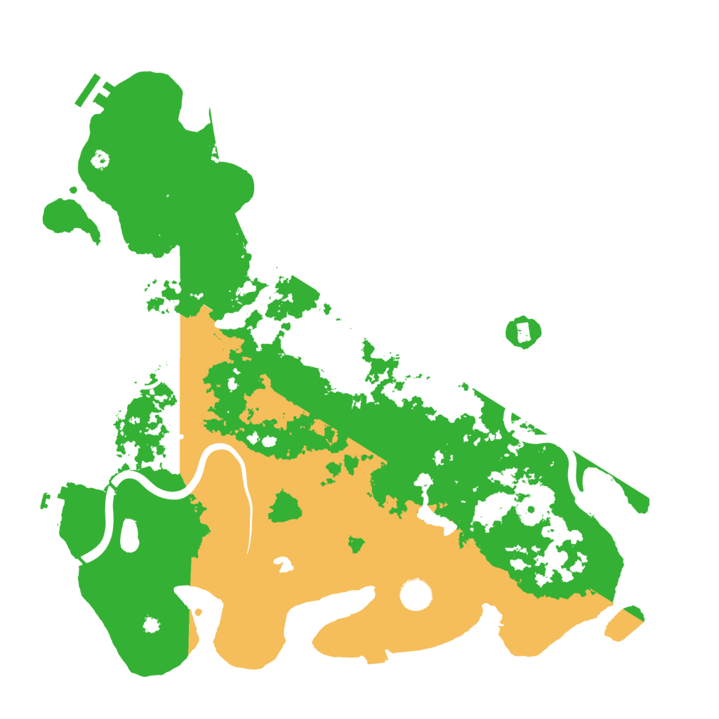 Biome Rust Map: Procedural Map, Size: 4000, Seed: 109589441
