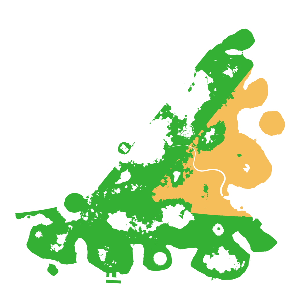 Biome Rust Map: Procedural Map, Size: 4000, Seed: 1224