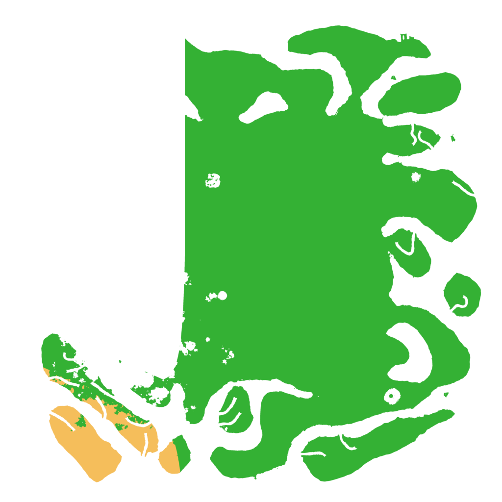 Biome Rust Map: Procedural Map, Size: 5000, Seed: 161060