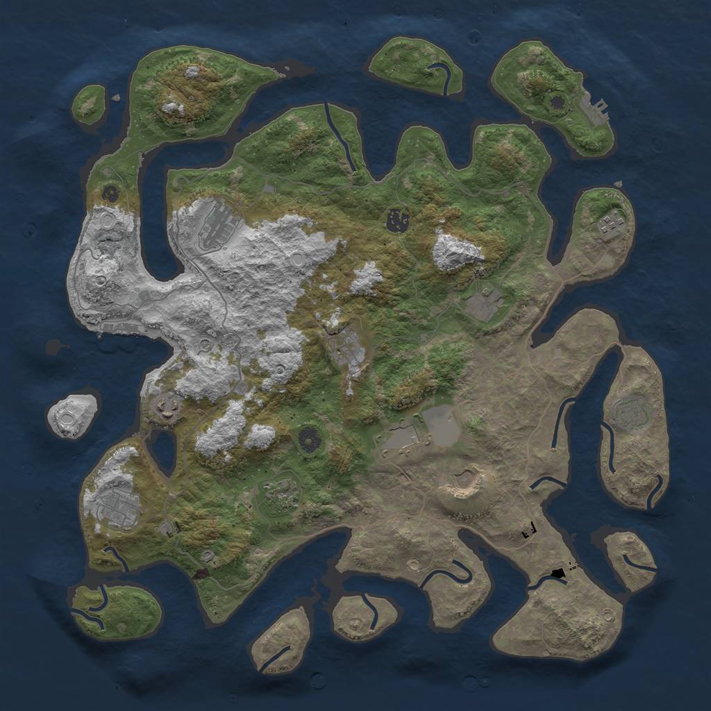 Procedural map rust карта что это