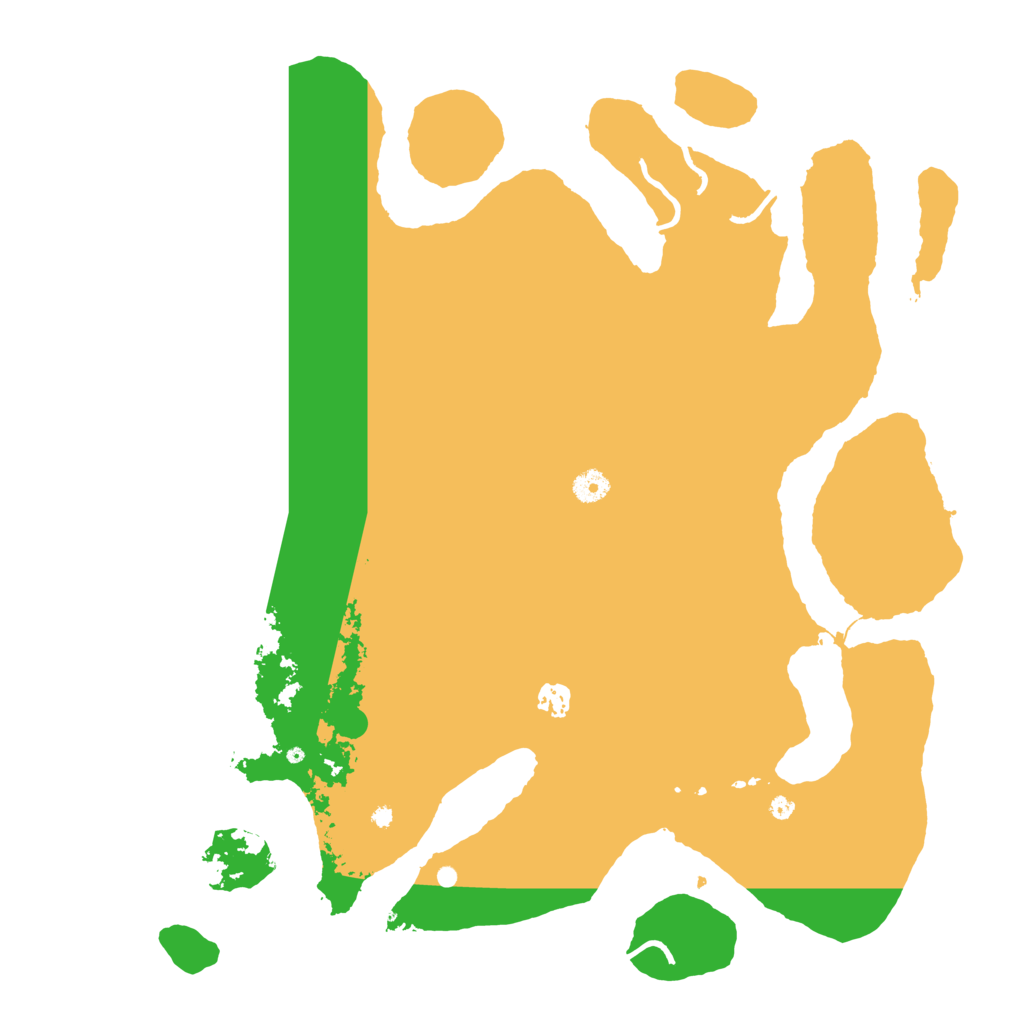 Biome Rust Map: Procedural Map, Size: 4500, Seed: 9600