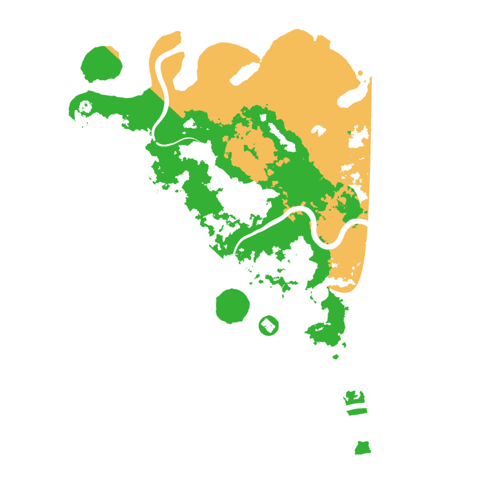 Biome Rust Map: Procedural Map, Size: 4000, Seed: 257388