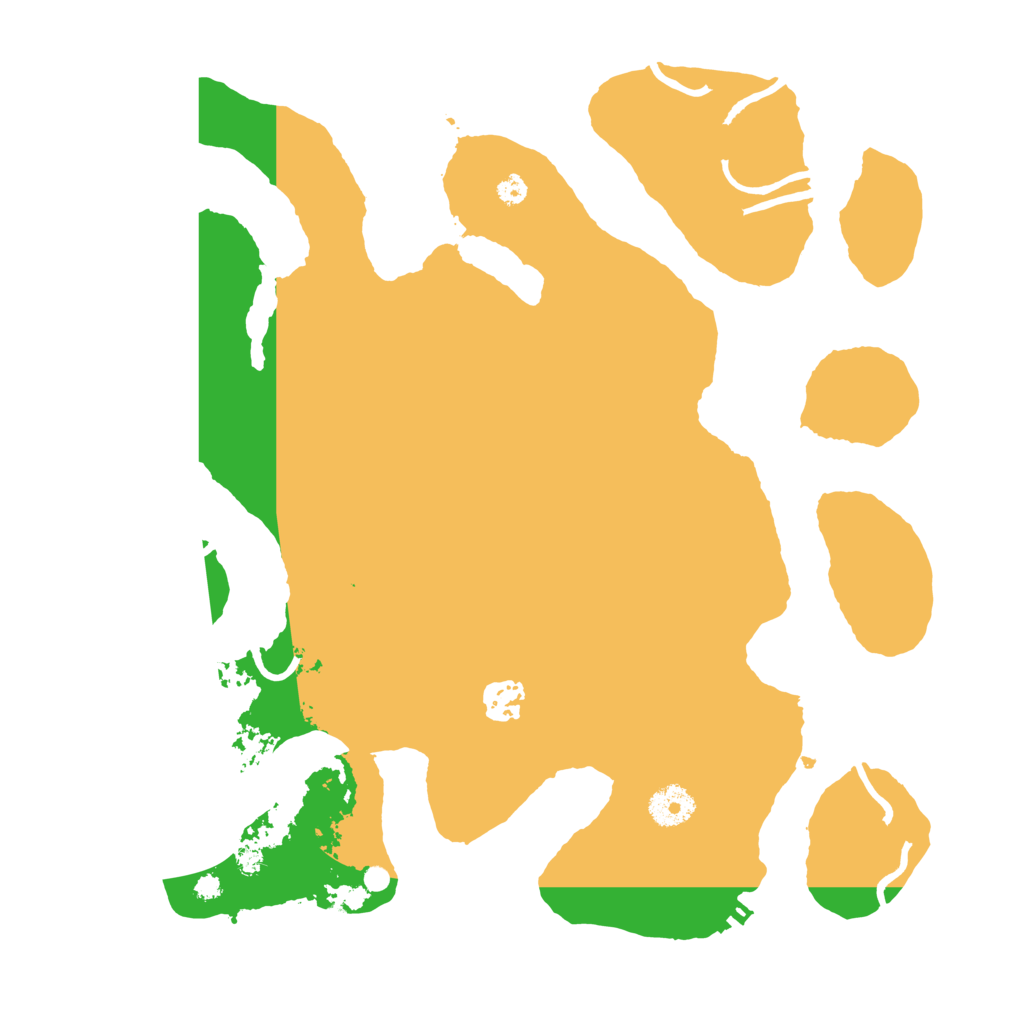 Biome Rust Map: Procedural Map, Size: 3600, Seed: 1984323824