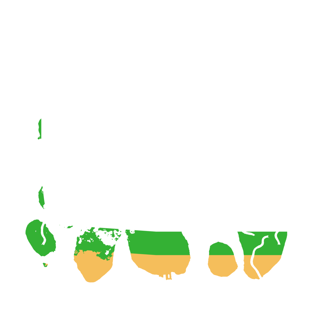 Biome Rust Map: Procedural Map, Size: 3300, Seed: 611323792