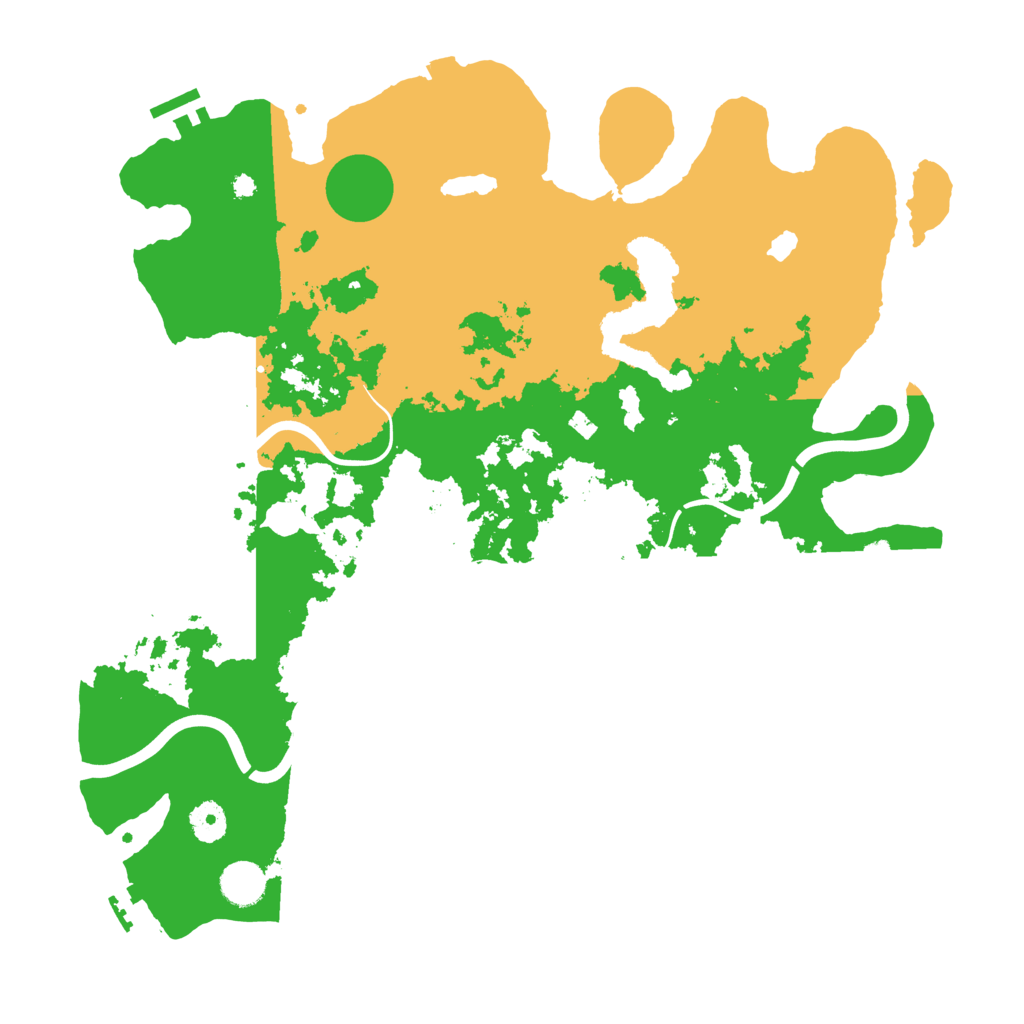 Biome Rust Map: Procedural Map, Size: 4000, Seed: 998445469