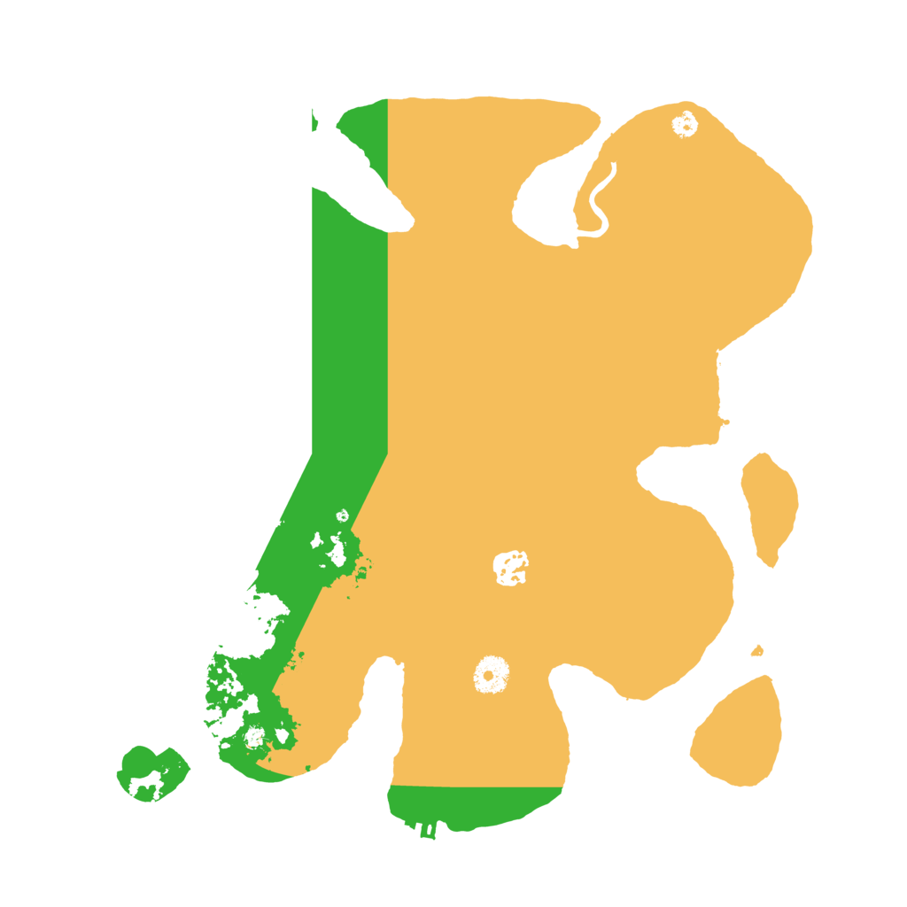 Biome Rust Map: Procedural Map, Size: 3700, Seed: 1853941358