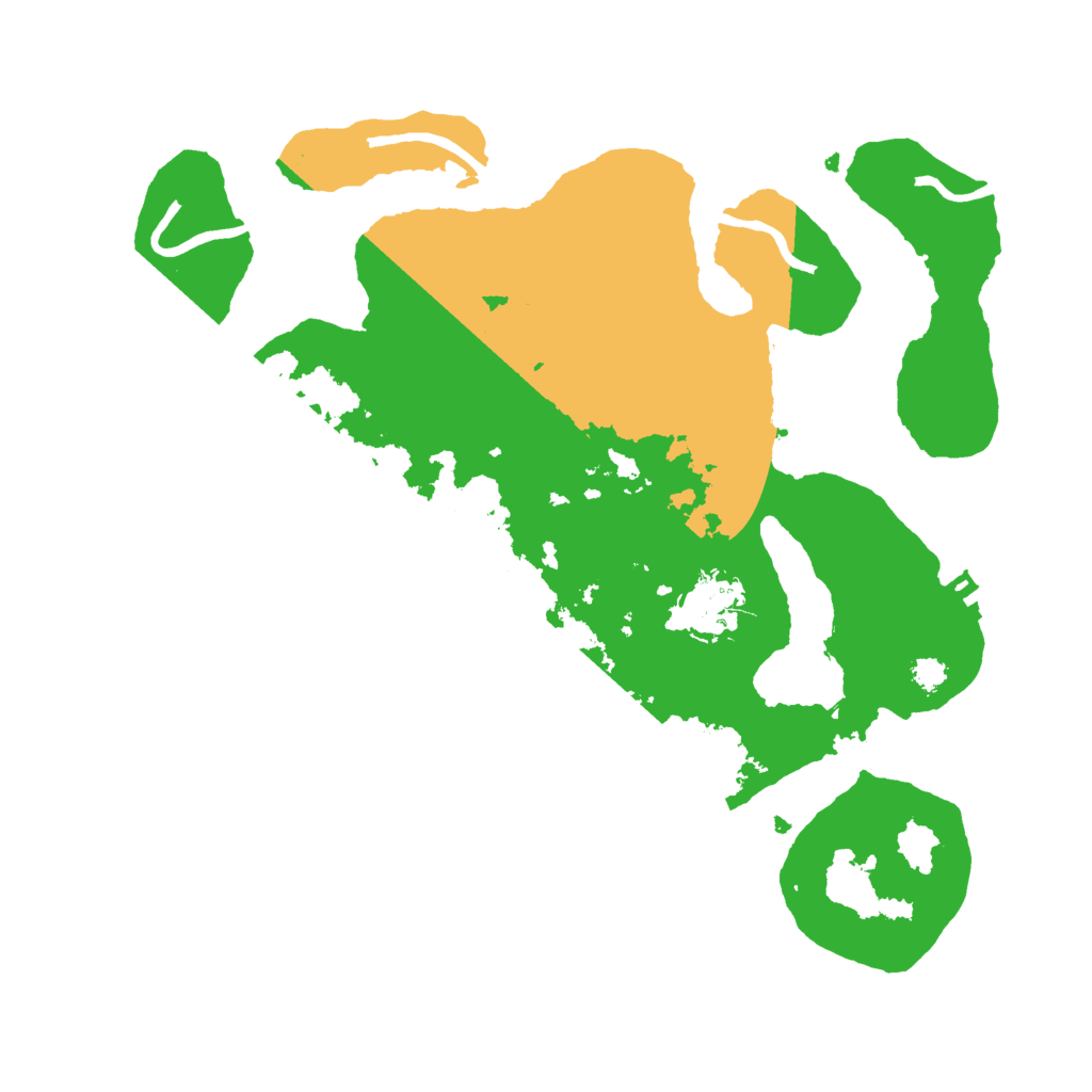 Biome Rust Map: Procedural Map, Size: 3000, Seed: 766234182