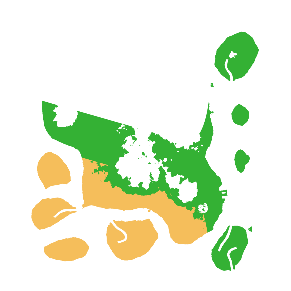 Biome Rust Map: Procedural Map, Size: 3000, Seed: 229710479