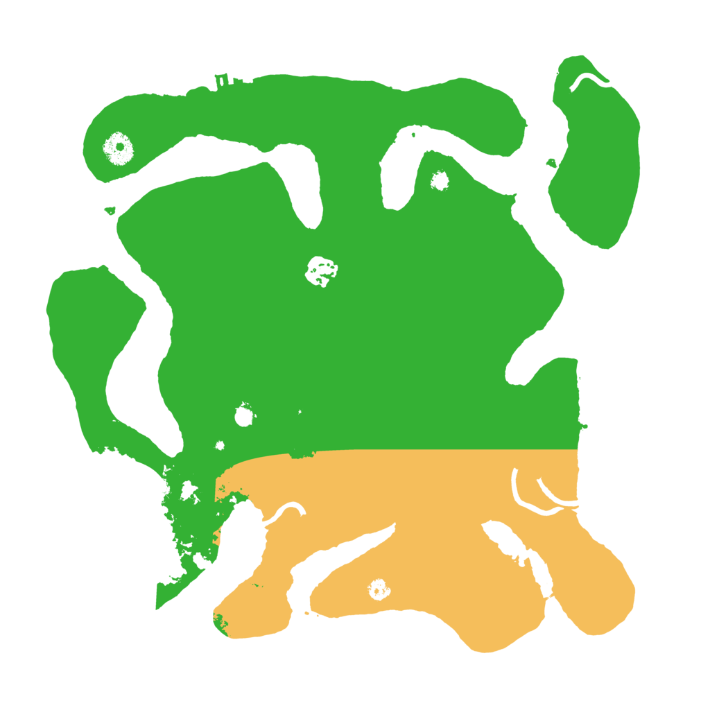 Biome Rust Map: Procedural Map, Size: 3500, Seed: 1791211832