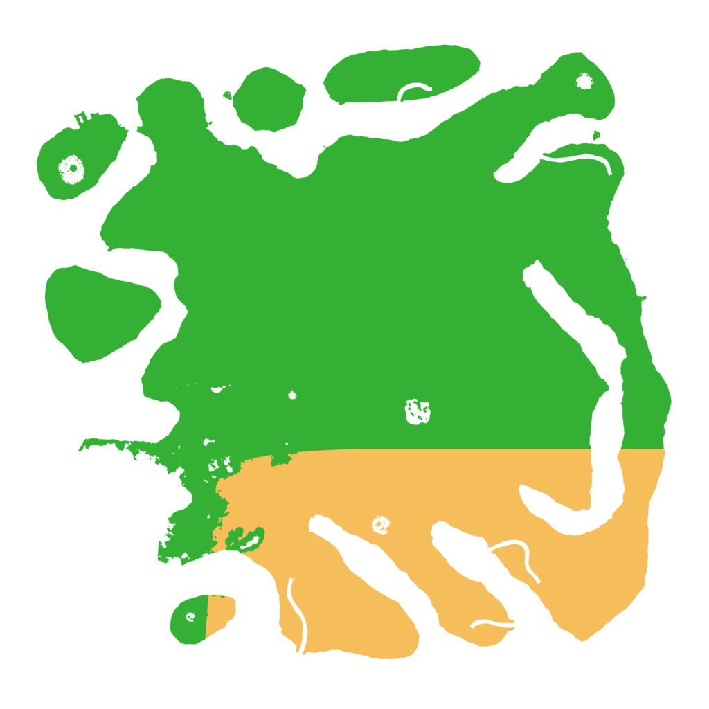 Biome Rust Map: Procedural Map, Size: 4000, Seed: 28366