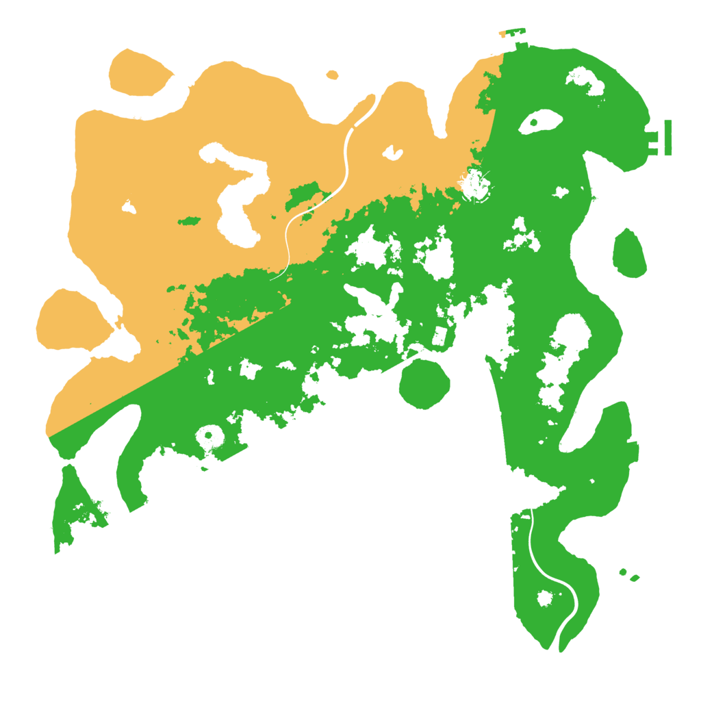 Biome Rust Map: Procedural Map, Size: 4000, Seed: 897854