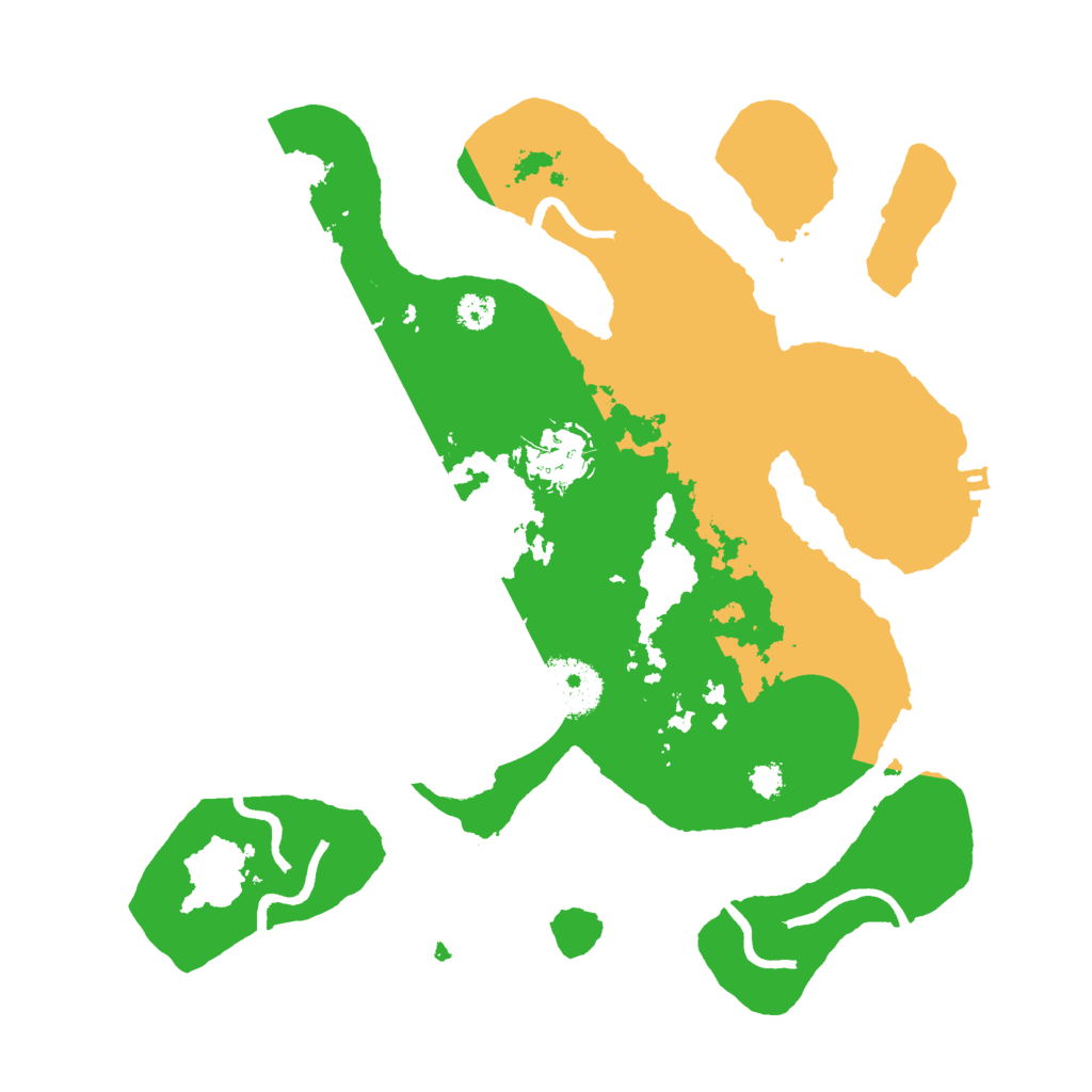 Biome Rust Map: Procedural Map, Size: 3000, Seed: 635507647