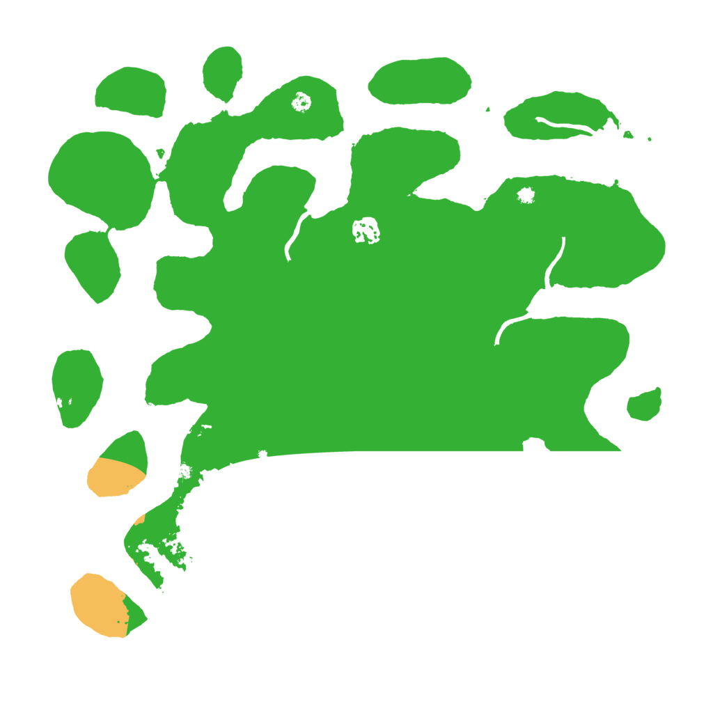 Biome Rust Map: Procedural Map, Size: 3800, Seed: 153001601