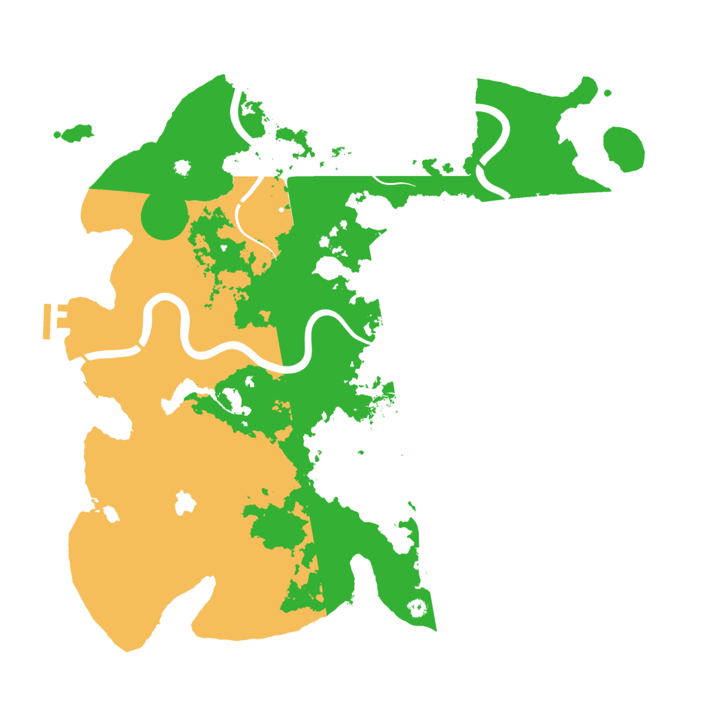 Biome Rust Map: Procedural Map, Size: 4000, Seed: 634207