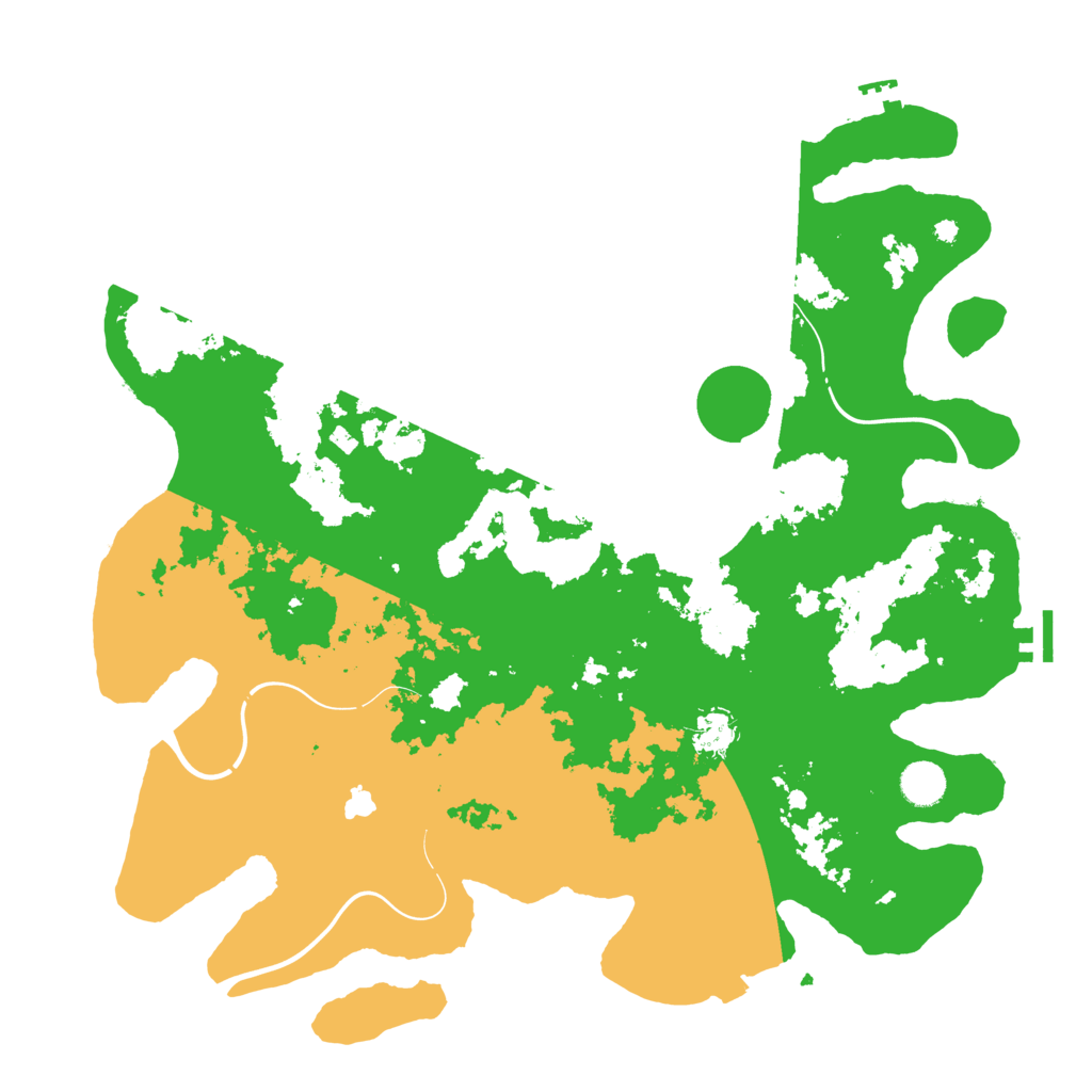 Biome Rust Map: Procedural Map, Size: 4250, Seed: 143