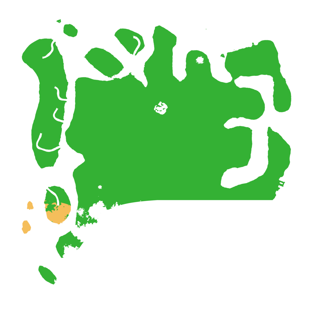 Biome Rust Map: Procedural Map, Size: 3800, Seed: 89631222