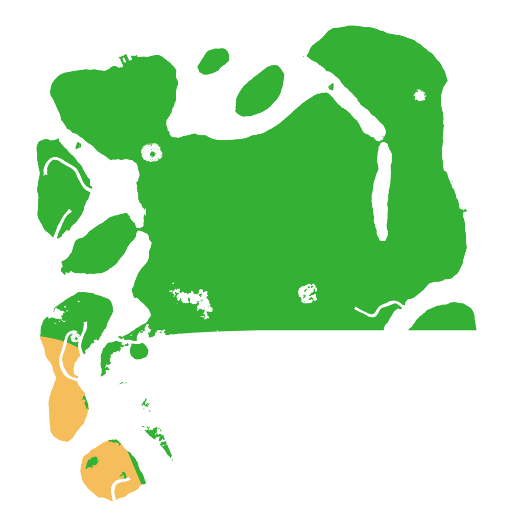 Biome Rust Map: Procedural Map, Size: 4000, Seed: 2378