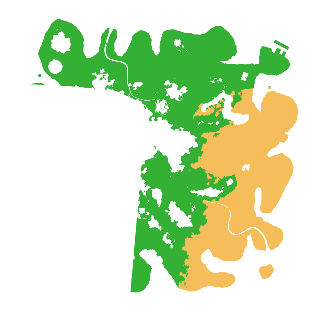 Biome Rust Map: Procedural Map, Size: 4000, Seed: 659106796
