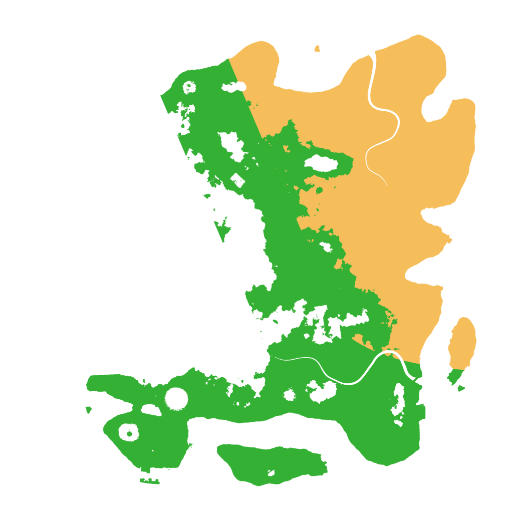 Biome Rust Map: Procedural Map, Size: 3950, Seed: 82317798