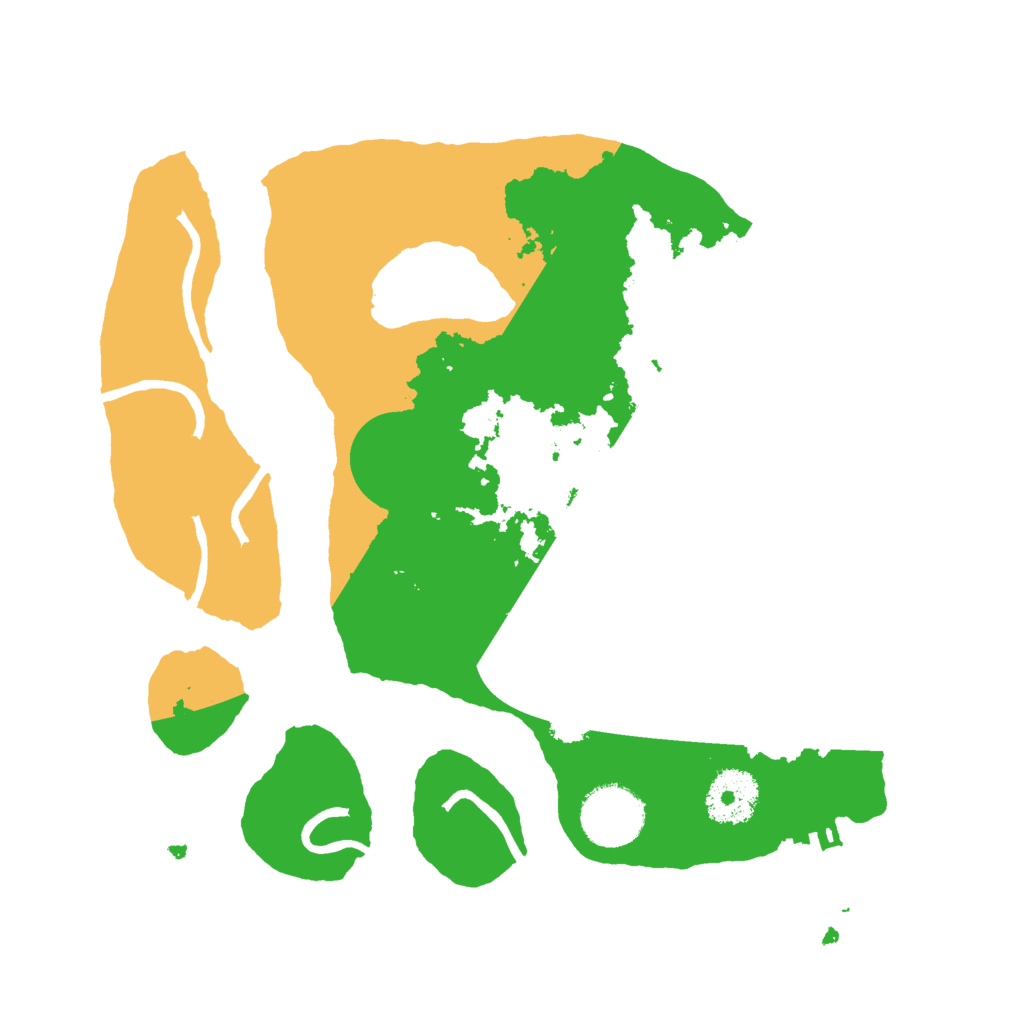 Biome Rust Map: Procedural Map, Size: 2900, Seed: 40904