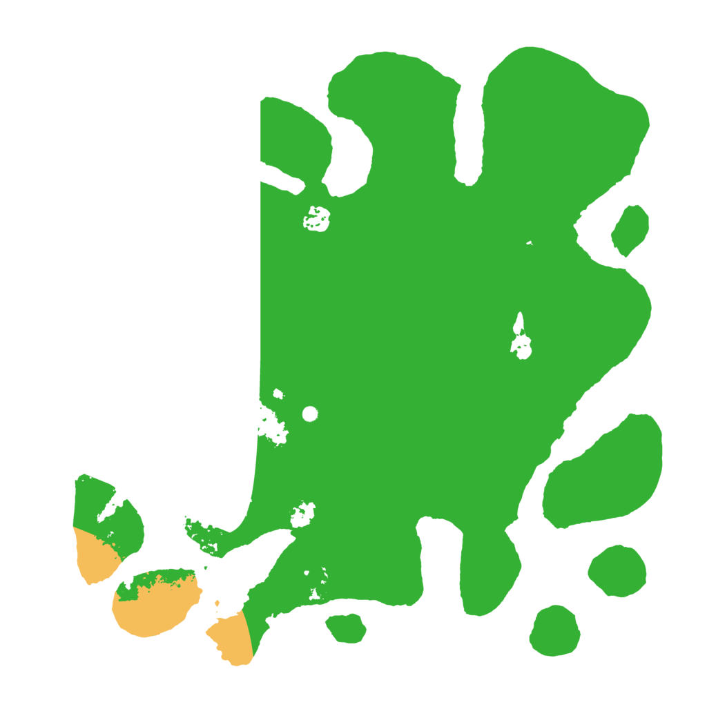 Biome Rust Map: Barren, Size: 4000, Seed: 1171127237