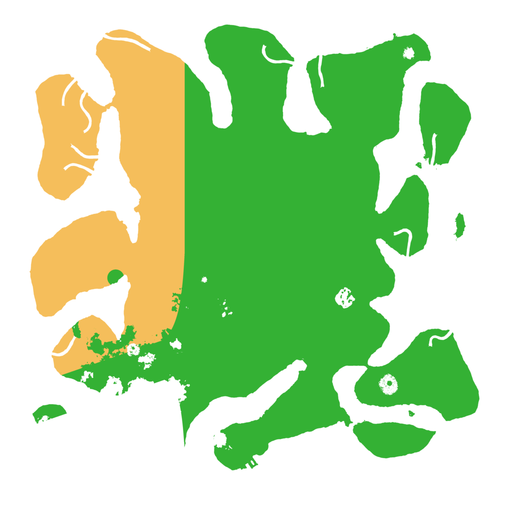 Biome Rust Map: Procedural Map, Size: 4000, Seed: 833967