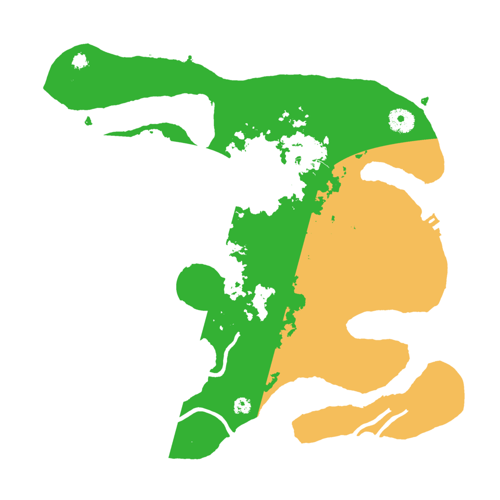 Biome Rust Map: Procedural Map, Size: 3000, Seed: 17592046