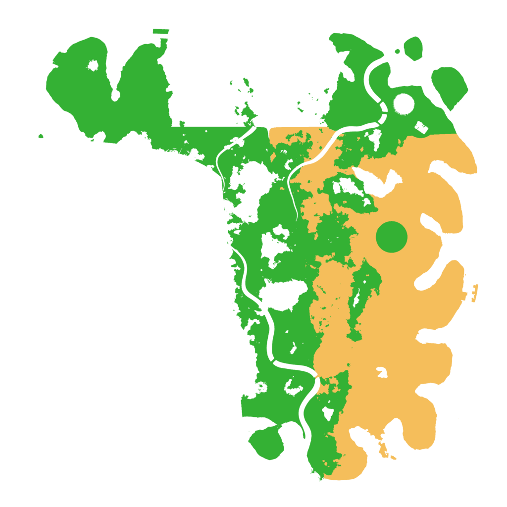 Biome Rust Map: Procedural Map, Size: 4250, Seed: 719840619
