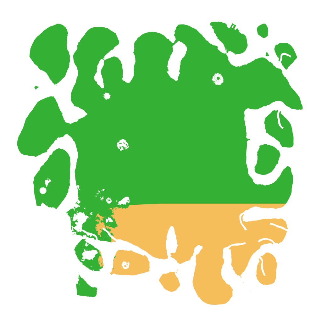 Biome Rust Map: Procedural Map, Size: 4250, Seed: 719840619