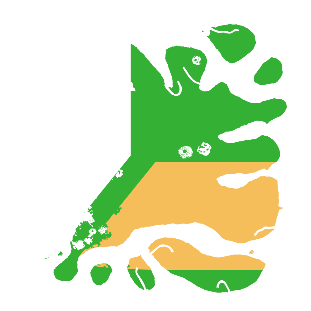 Biome Rust Map: Procedural Map, Size: 3500, Seed: 4567238