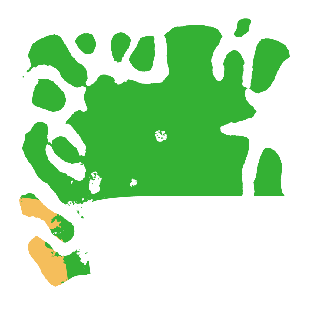 Biome Rust Map: Barren, Size: 4000, Seed: 2088790005