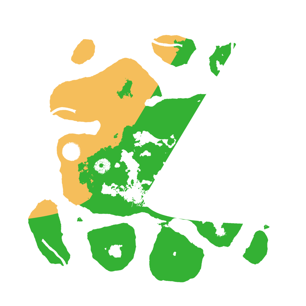 Biome Rust Map: Procedural Map, Size: 3000, Seed: 14378